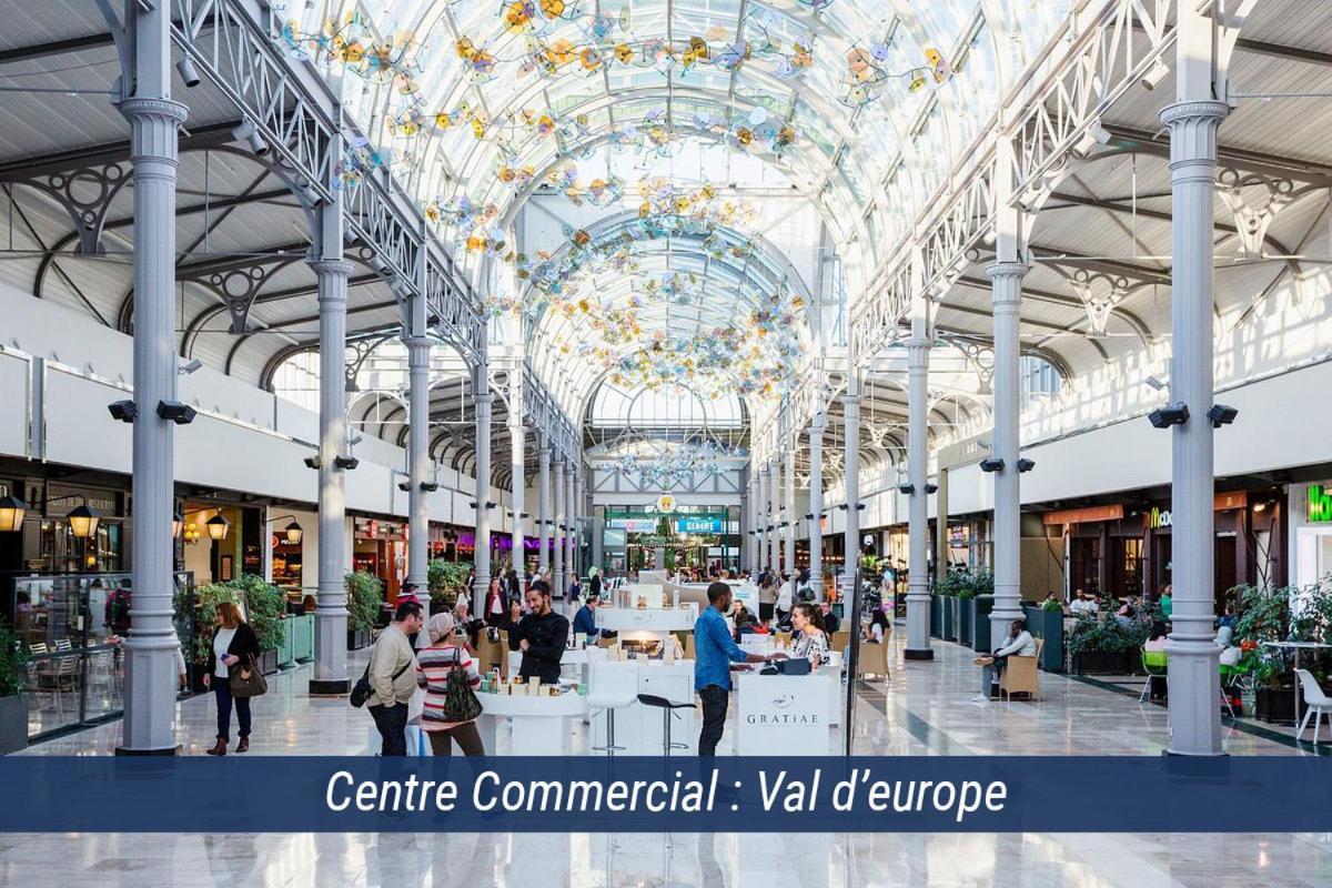 Apt Val D'Europe - 10 Min De Disney - Parking Montévrain Kültér fotó